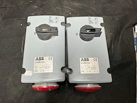 Abb 416mvs6 wandcontactdoos (2x) - afbeelding 2 van  2