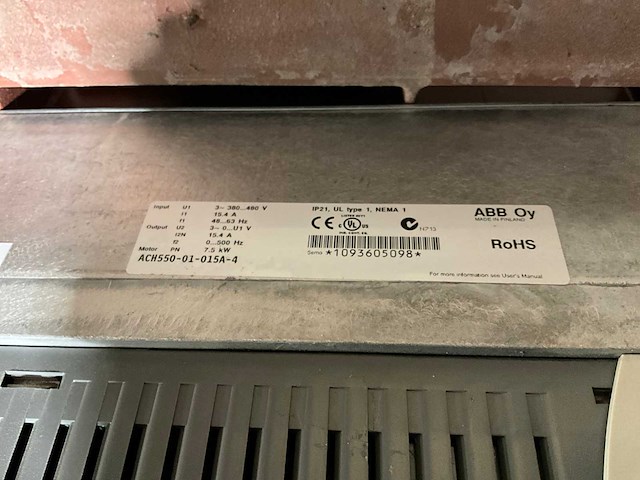 Abb ach550-01-015a-4 frequentieregelaar - afbeelding 5 van  5