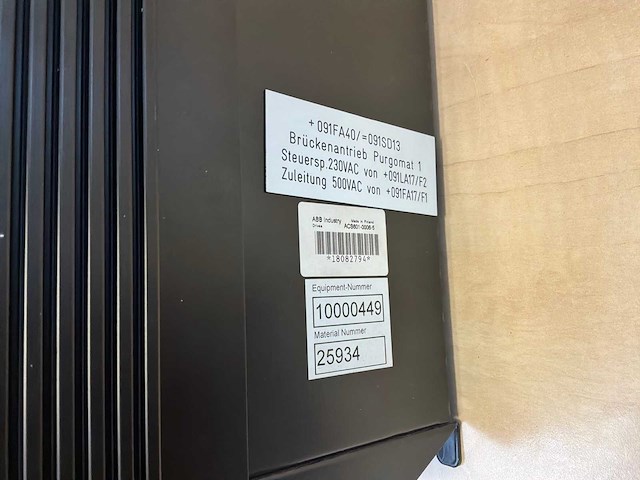 Abb acs 600 frequentieregelaar - afbeelding 3 van  3