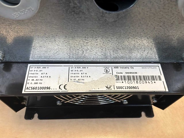 Abb acs 600 frequentieregelaar - afbeelding 2 van  2