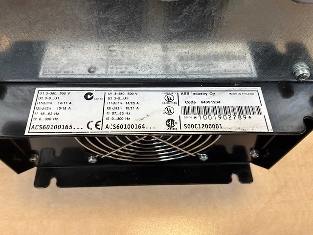 Abb acs 600 frequentieregelaar - afbeelding 2 van  2