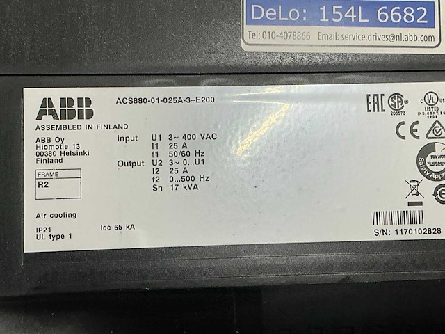 Abb acs880-01 frequentieregelaar - afbeelding 5 van  5