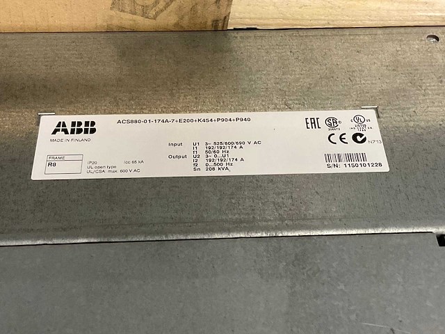 Abb acs880 frequentieregelaar - afbeelding 6 van  6