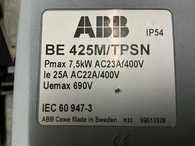 Abb be425m/tpsn werkschakelaar (20x) - afbeelding 7 van  7