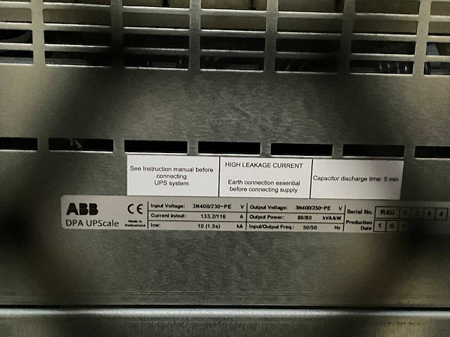 Abb dpa upscale 80 kva noodstroomvoorziening - afbeelding 7 van  7