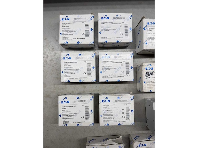 Abb, eaton - groepenkast componenten w.o. aardlekautomaten en hoofdschakelaars (28x) - afbeelding 2 van  7