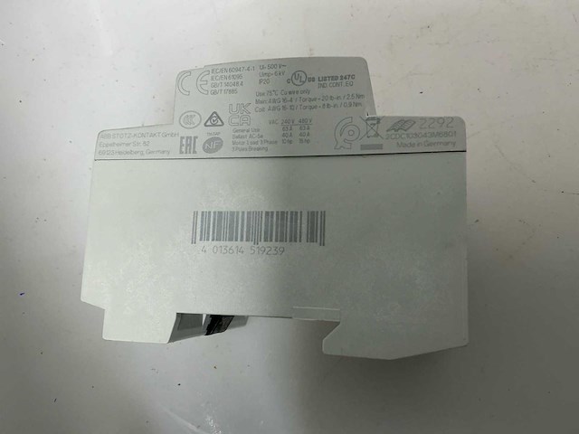 Abb esb63-40n-06 magneetschakelaar (22x) - afbeelding 9 van  10