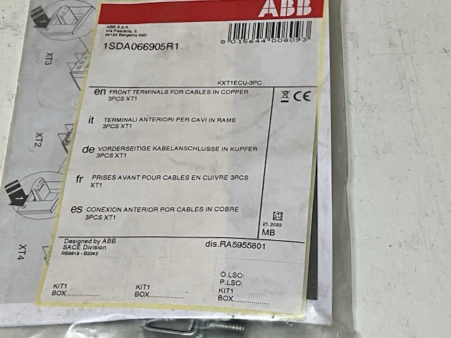 Abb fccu terminal set boven+onder (34x) - afbeelding 3 van  4