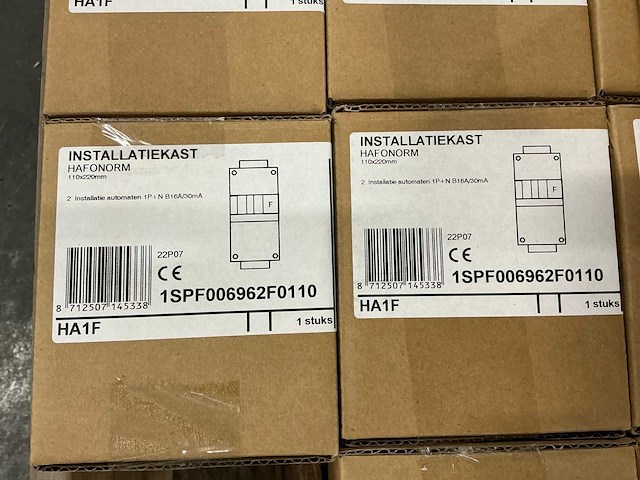 Abb ha1f installatiekast 110x220mm (24x) - afbeelding 6 van  7