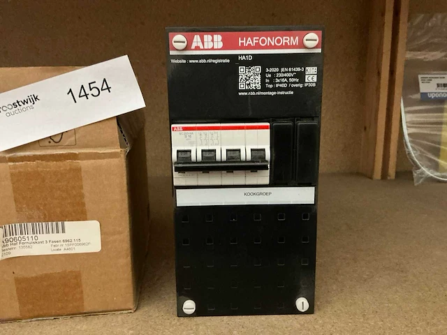 Abb hafonorm ha1d automaatkast - afbeelding 3 van  3