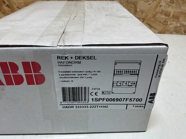 Abb hafonorm installatiekast - afbeelding 10 van  10
