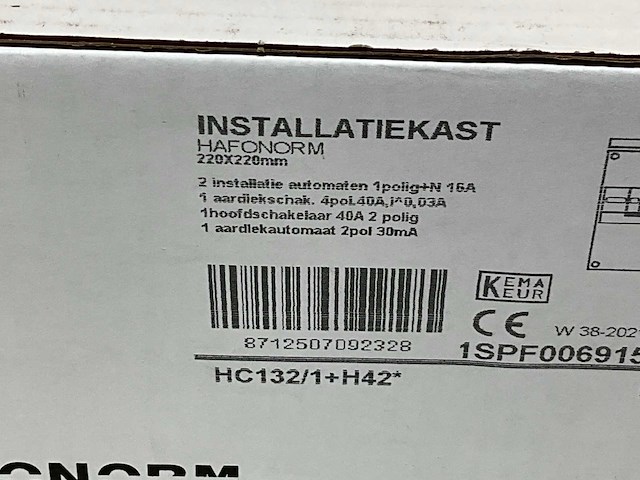 Abb hafonorm meterkast - afbeelding 6 van  6