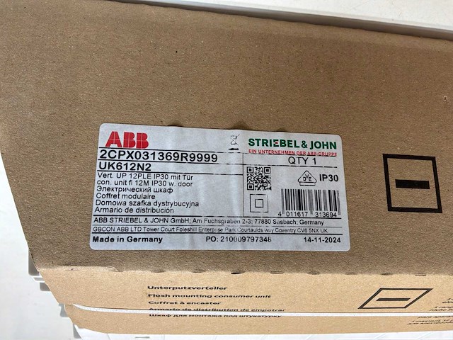 Abb inbouwverdeler met sierlijst (5x) - afbeelding 7 van  10