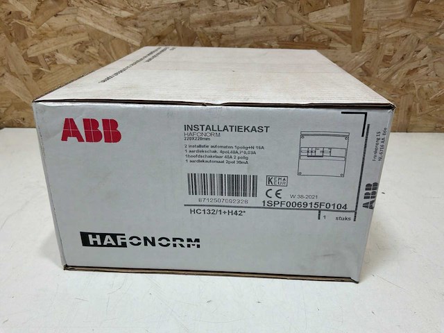 Abb installatiekast hafonorm - afbeelding 4 van  13