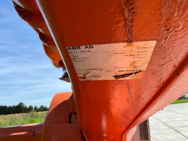 Abb irb6640 industriële robot - afbeelding 4 van  10