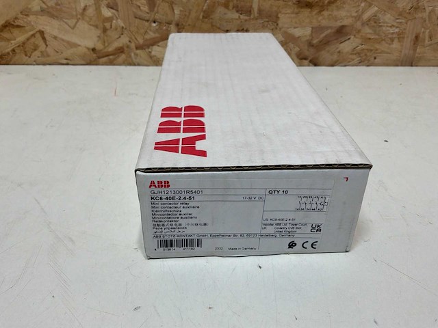 Abb kc6-40e mini-contactor relay (30x) - afbeelding 9 van  9