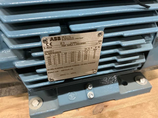Abb m3bp 160mla elektromotor - afbeelding 4 van  4
