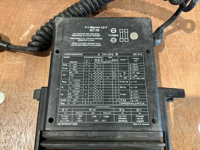 Abb m5010 installatietester - afbeelding 4 van  4
