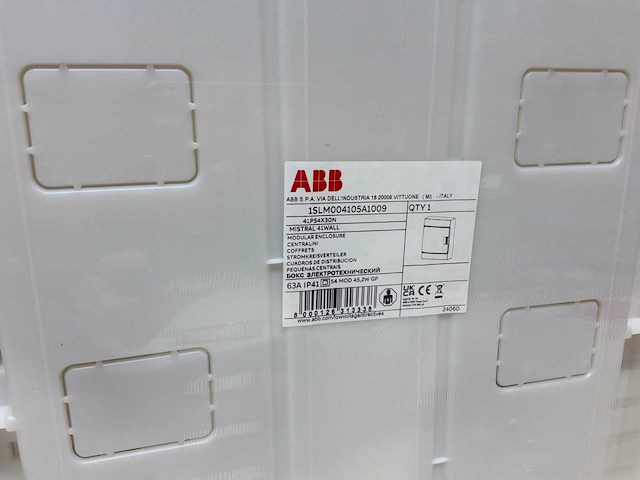 Abb mistral installatiekast leeg wandopbouw (2x) - afbeelding 6 van  8