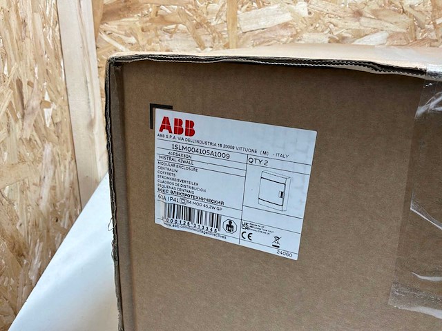 Abb mistral installatiekast leeg wandopbouw (2x) - afbeelding 8 van  8