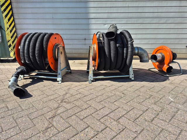 Abb motors - abb motors uitlaatgas afzuiging haspel - afbeelding 1 van  5