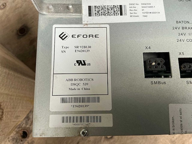 Abb power suply voor robot ongebruikt - afbeelding 9 van  11