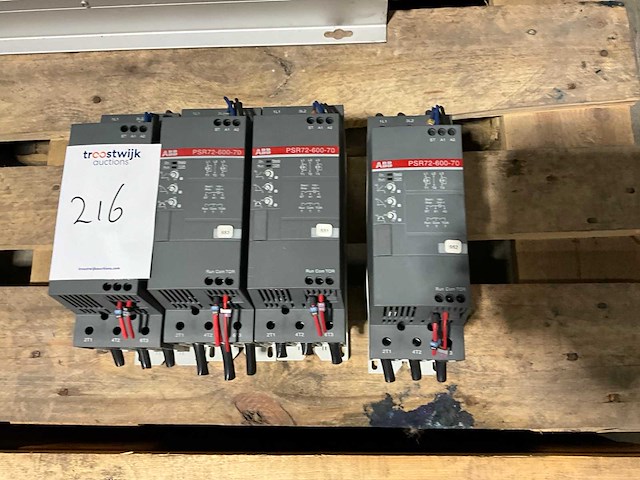 Abb psr72-600-70 softstarter (4x) - afbeelding 1 van  3