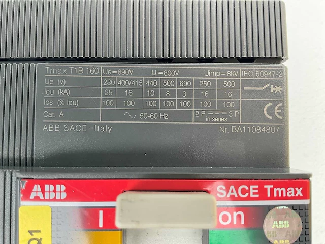 Abb sace tmax 100a vermogensautomaat (5x) - afbeelding 4 van  6