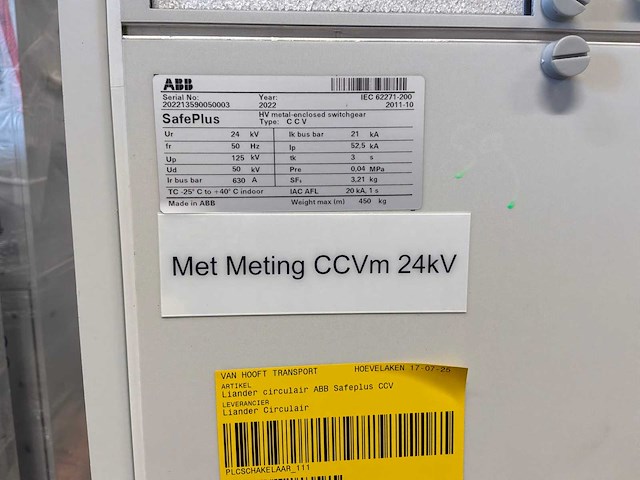Abb safeplus ccmv <24kv ccmv 20kv vts - afbeelding 4 van  12