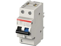 Abb smissline 2ccl562110e0105 aardlekautomaat 1p+n 10a 0.03a 10ka b10 (14x) - afbeelding 1 van  3