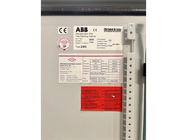 Abb …spanning kast met inhoud, abb - afbeelding 5 van  10