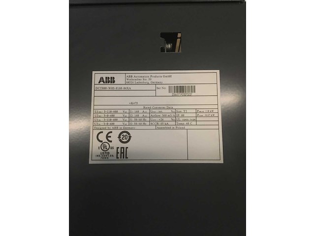 Abb thyristor stroomregelaar - afbeelding 1 van  5