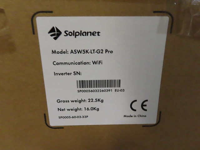 Abb van lien - asw5k-lt g2 pro - omvormer - afbeelding 3 van  3