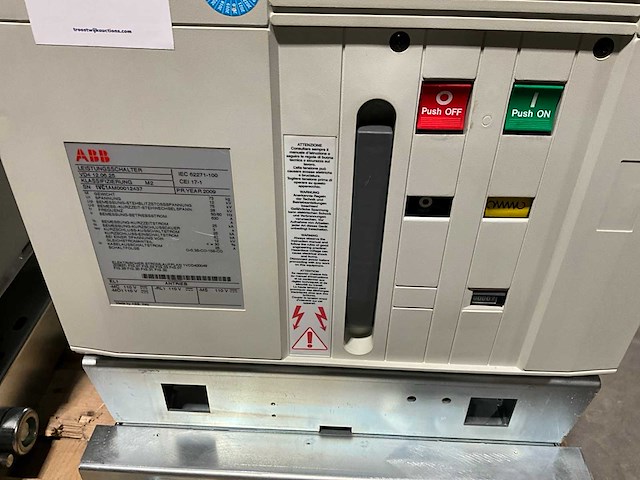 Abb vd4 12.06.25 vermogensschakelaar “12 kv” - afbeelding 1 van  2