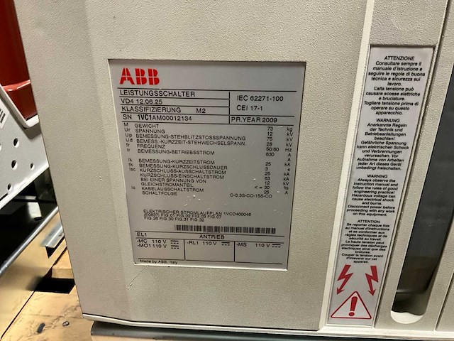 Abb vd4 12.06.25 vermogensschakelaar “12 kv” - afbeelding 5 van  5