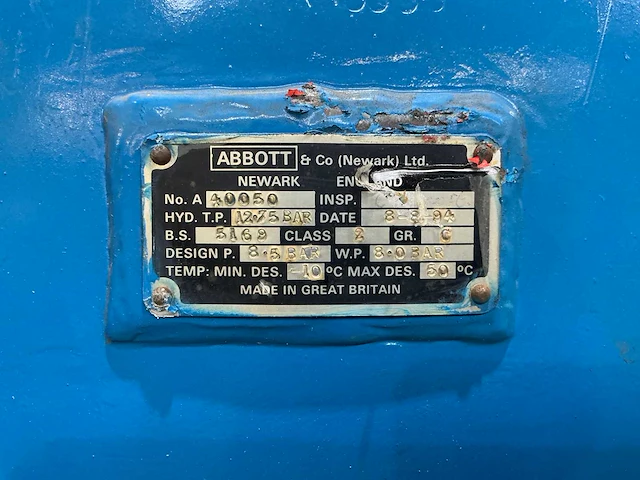 Abbott - 1994 - buffertank - afbeelding 3 van  5