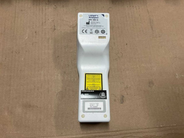 Abbott i-stat 1 analyzer - afbeelding 8 van  13
