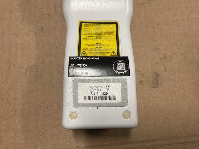 Abbott i-stat 1 analyzer - afbeelding 10 van  13