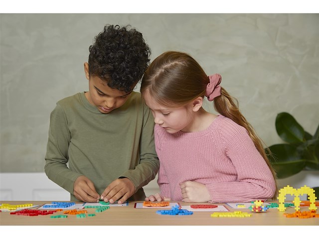 Abc & 123 ontdekkingskist educatief bouwspel 2000 stukjes - afbeelding 2 van  4