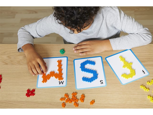 Abc & 123 ontdekkingskist educatief bouwspel 2000 stukjes - afbeelding 4 van  4