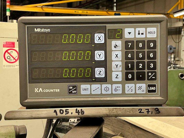 Abene vi freesmachine horizontaal / vertikaal - afbeelding 4 van  15