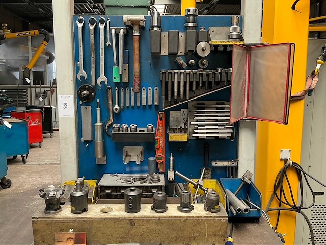 Abene vi freesmachine horizontaal / vertikaal - afbeelding 6 van  15