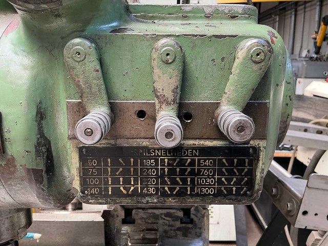 Abene vi freesmachine horizontaal / vertikaal - afbeelding 15 van  15