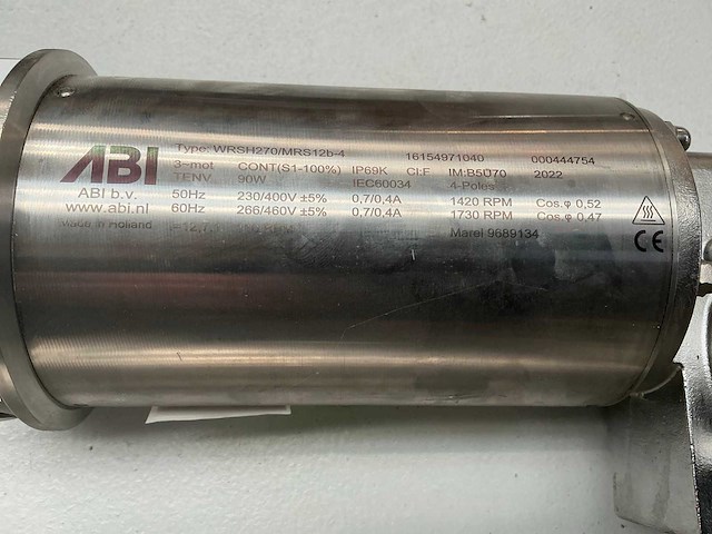 Abi wrsh270/mrs12b-4 elektromotor (2x) - afbeelding 2 van  4