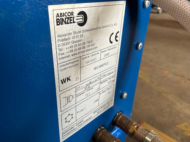 Abicor binzel wk 23 koelunit - afbeelding 5 van  5