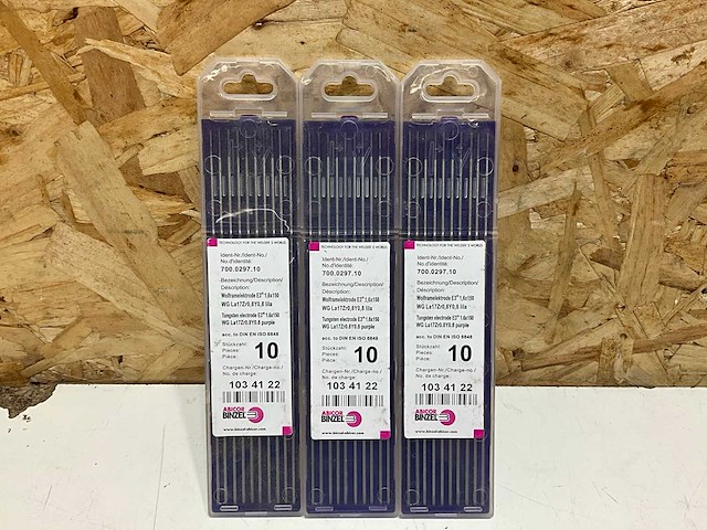 Abicorbinzel wolfraam elektrode (30x) - afbeelding 1 van  3