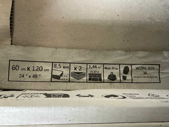 Abk - ghost ivory - 60 x 120 cm - 8,64m2 vloertegel - afbeelding 3 van  4