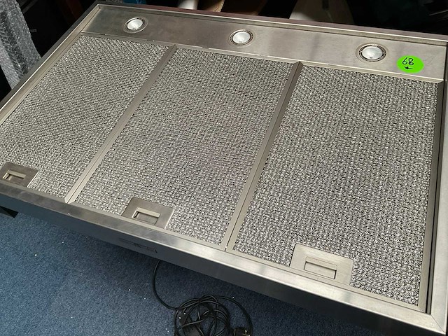 Abk psh eiland afzuigkap 90x60cm met verlichting - afbeelding 1 van  2