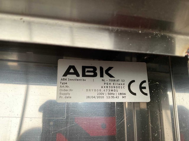 Abk psh eiland afzuigkap 90x60cm met verlichting - afbeelding 2 van  2