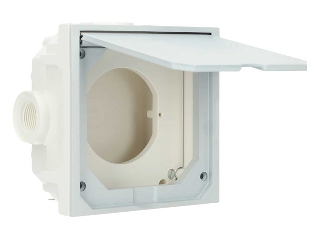 Abl vloerdoos leeg inbouw 112x112x61,5mm ip41 (1632497) - afbeelding 1 van  1